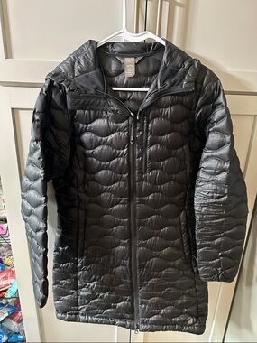 Mountain Hard Wear Women’s Black Quilted Long Puffer Coat